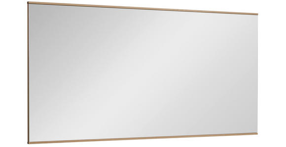 WANDSPIEGEL 160/60/2 cm    in rechteckig  - Klar/Eiche Bianco, Design, Glas/Holzwerkstoff (160/60/2cm) - Dieter Knoll