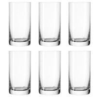 GLÄSERSET Easy +  6-teilig  - Klar/Transparent, Basics, Glas (6,2/12/6,2cm) - Leonardo