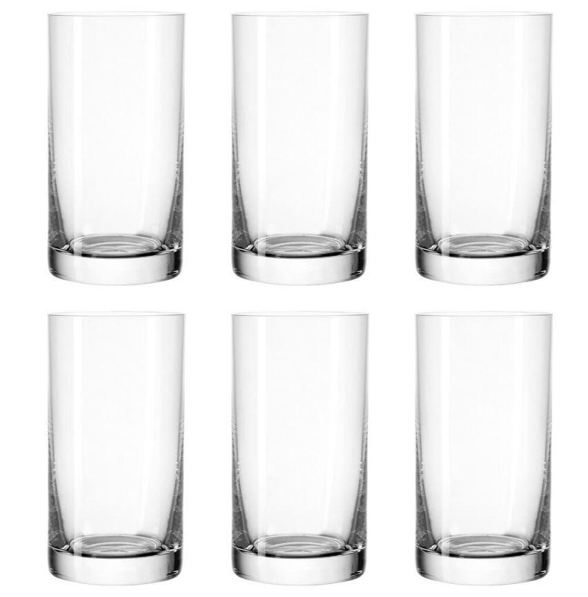 Leonardo Trinkgläserset Easy + Klar, Transparent 6.2x12x6.2 cm