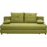 SCHLAFSOFA in Textil Grün - Schwarz/Grün, Design, Kunststoff/Textil (208/73-90/102cm) - Hom`in SCHLAFSOFA in Textil Grün - Schwarz/Grün, Design, Kunststoff/Textil (208/73-90/102cm) - Hom`in