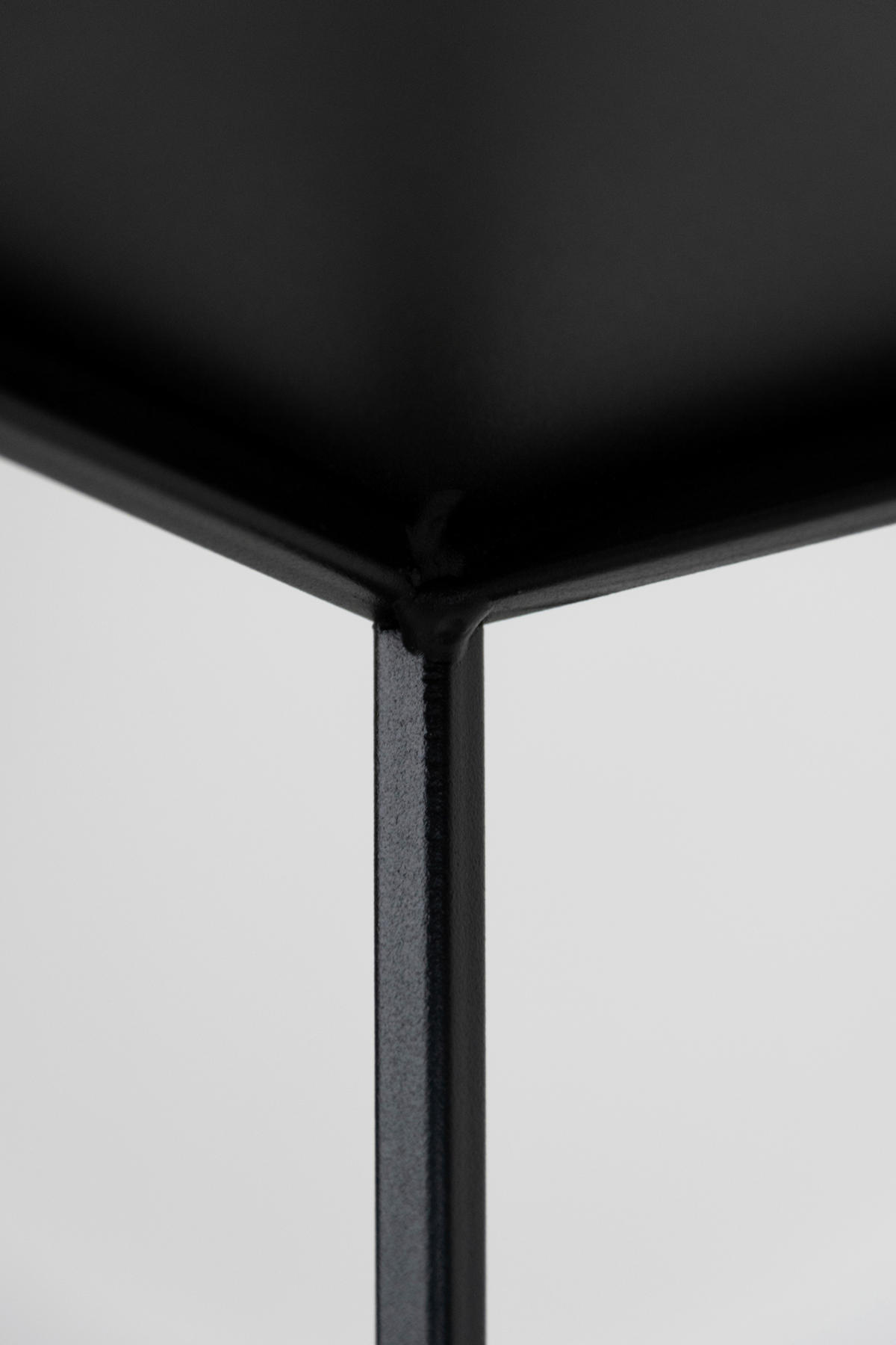 BLUMENSTÄNDER in Metall  - Schwarz, Basics, Metall (25/47/25cm)