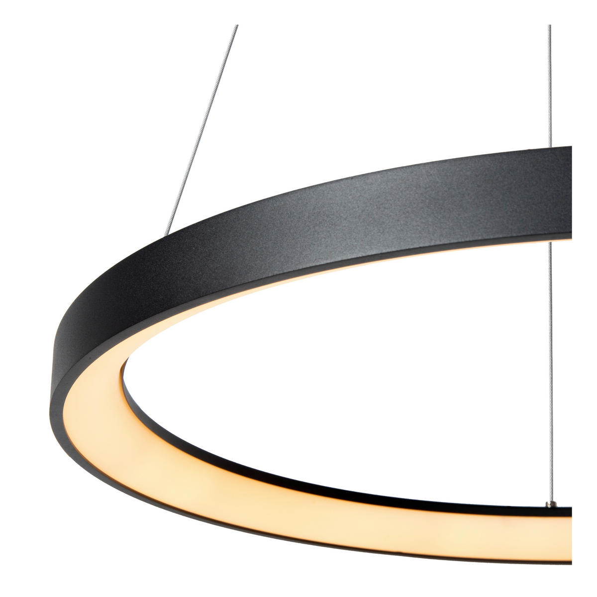 LED-HÄNGELEUCHTE 58/58/150 cm  - Schwarz, Design (58/58/150cm) - Lucide
