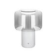 LED-TISCHLEUCHTE 28/38,4 cm   - Grau, Design, Glas/Keramik (28/38,4cm) - Dieter Knoll