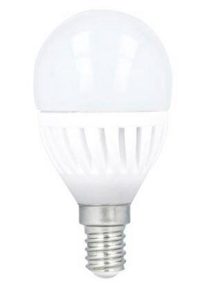 LED SIJALICA - bela, Osnovno, metal/keramika (4,5/4,5/8,6cm)