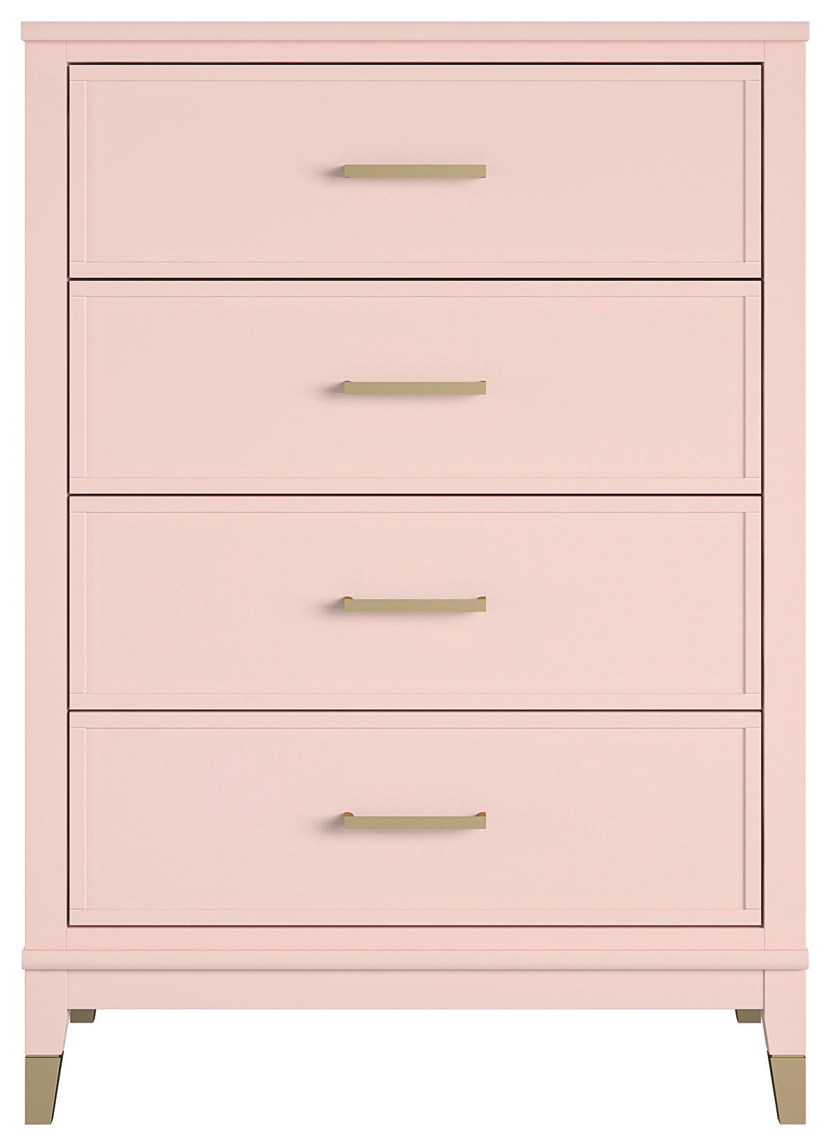 KOMMODE  in 76/106/50 cm  - Bronzefarben/Rosa, Design, Holz/Holzwerkstoff (76/106/50cm) - MID.YOU