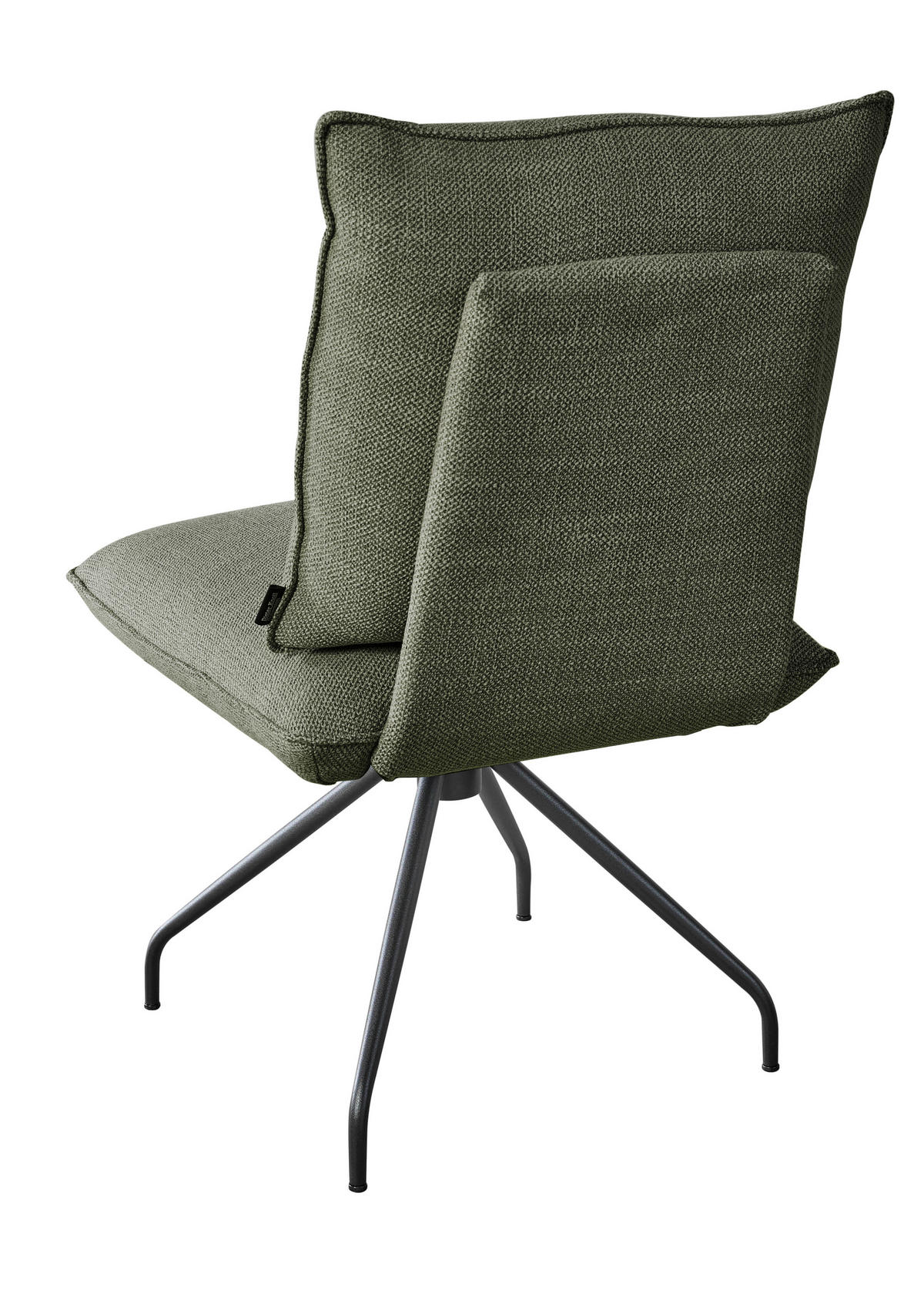 STUHL - Schwarz/Grün, Design, Textil/Metall (50/90/70cm) - Dieter Knoll
