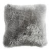POTAH NA POLŠTÁŘ  40/40 cm - barvy stříbra, Basics, kožešina/textil (40/40cm) - Esposa
