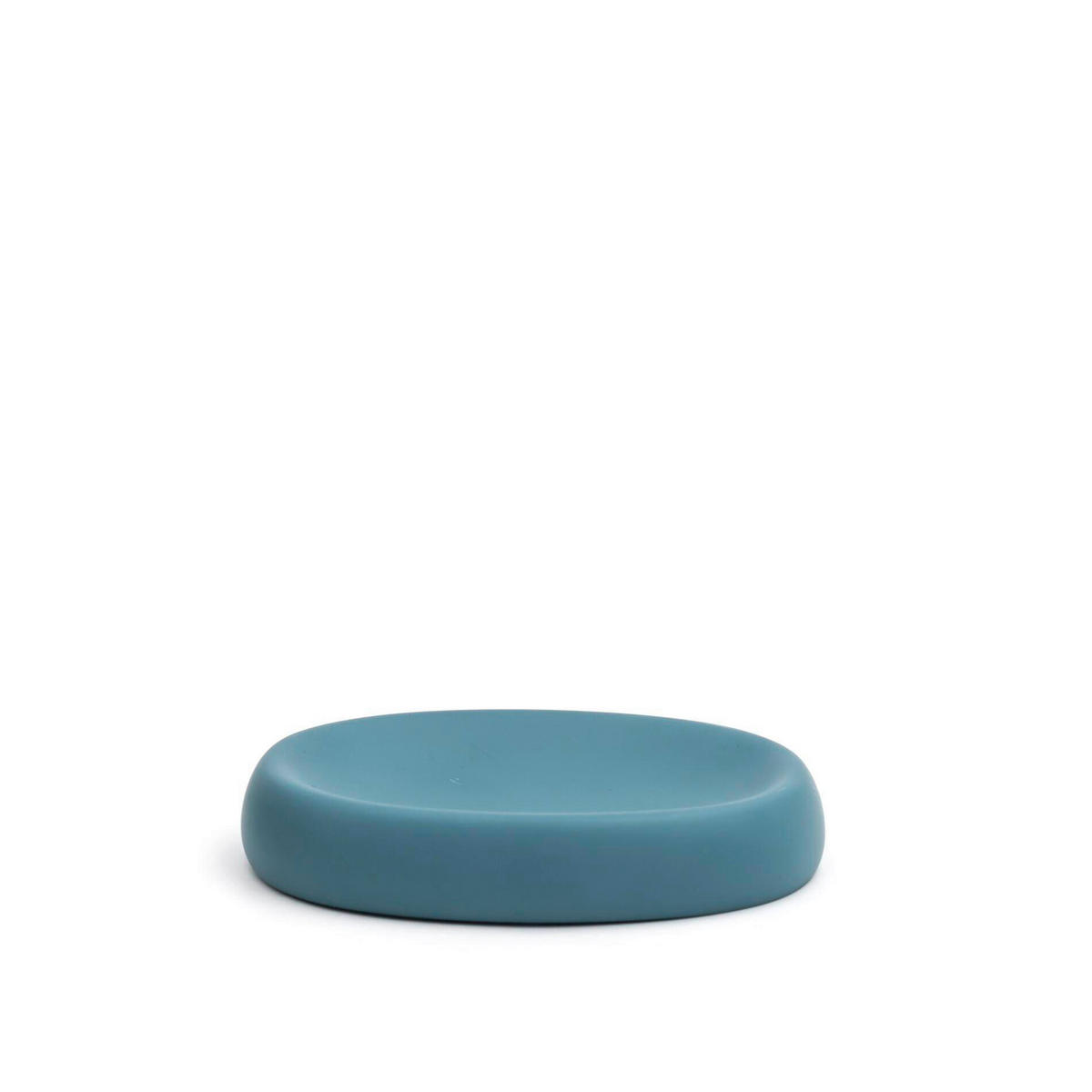 MISKA NA MYDLO petrolejová - petrolejová, Basics, plast (13,1/2,3/9,5cm) - Sadena