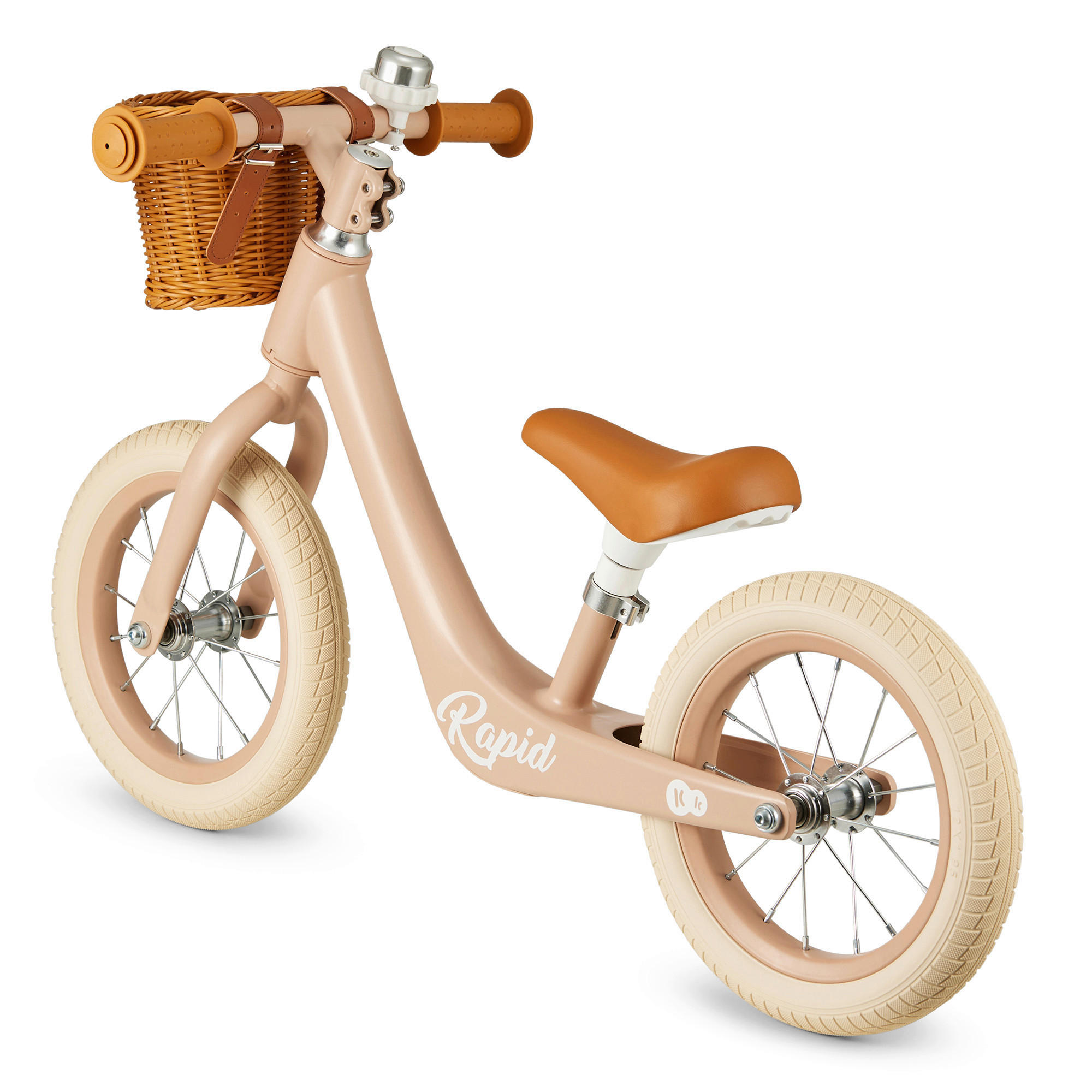LAUFRAD Rapid 2  - Altrosa, Basics, Kunststoff/Metall (85/39/52cm) - kinderkraft