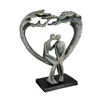 SKULPTUR - Bronzefarben, LIFESTYLE, Kunststoff (26,5/30/8,5cm)