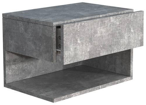 NACHTSCHRANK 45/30/32 cm  - Grau, MODERN, Holzwerkstoff (45/30/32cm) - MID.YOU