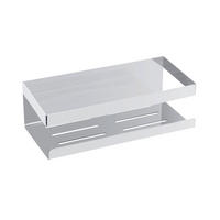 DUSCHABLAGE Metall  - Edelstahlfarben, KONVENTIONELL, Metall (25/8/11,5cm) - Schöner Wohnen