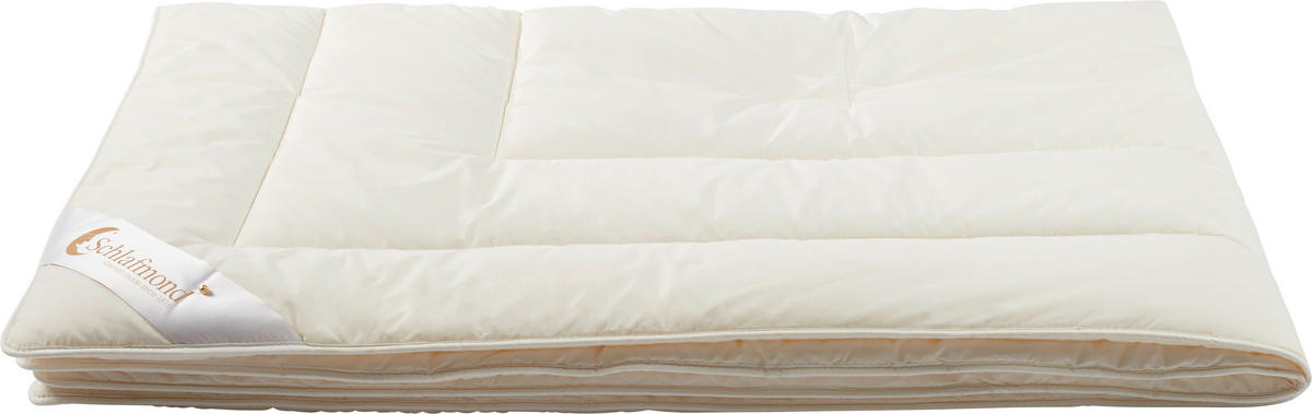 GANZJAHRESDECKE 140/220 cm  - Creme, Basics, Textil (140/220cm) - Schlafmond