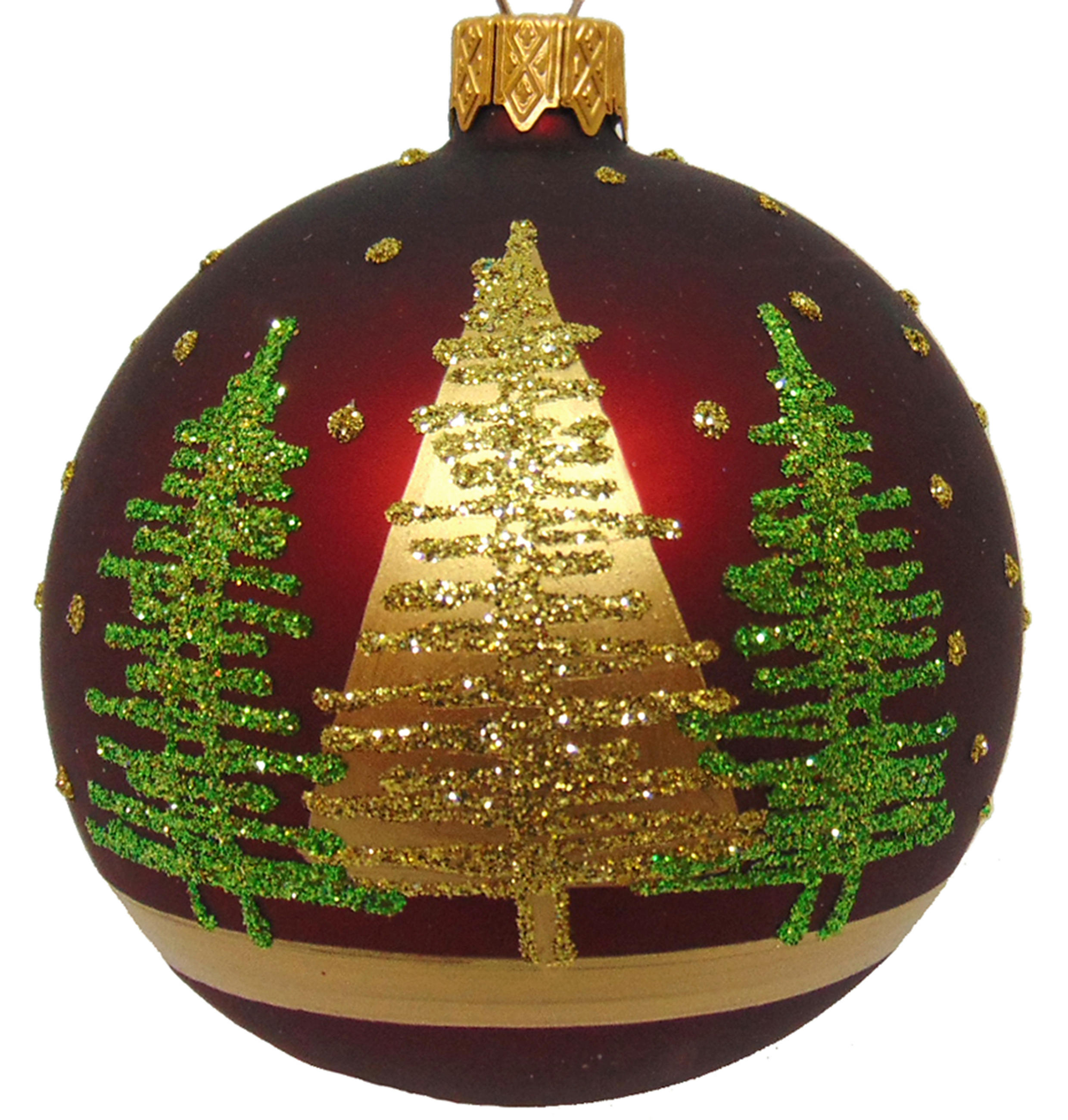 JULGRANSKULA 8 cm  - bordeaux, Lifestyle, metall/glas (8cm) - Best Price