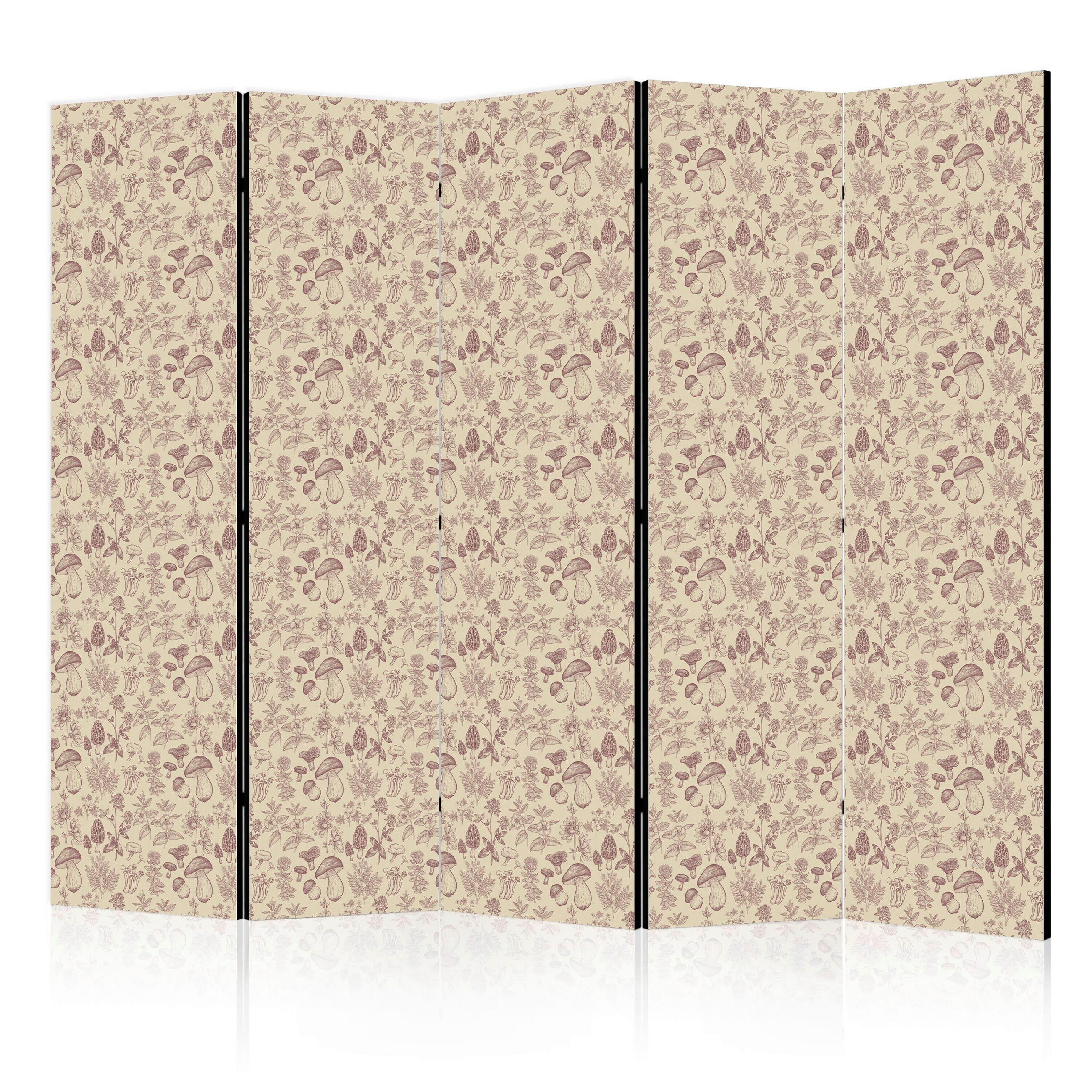 artgeist Paravent Beige, Hellbraun 225x172x3 cm