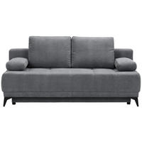 BÄDDSOFFA i flatväv mörkgrå  - mörkgrå/grå, Modern, textil (195/77/100cm) - MID.YOU