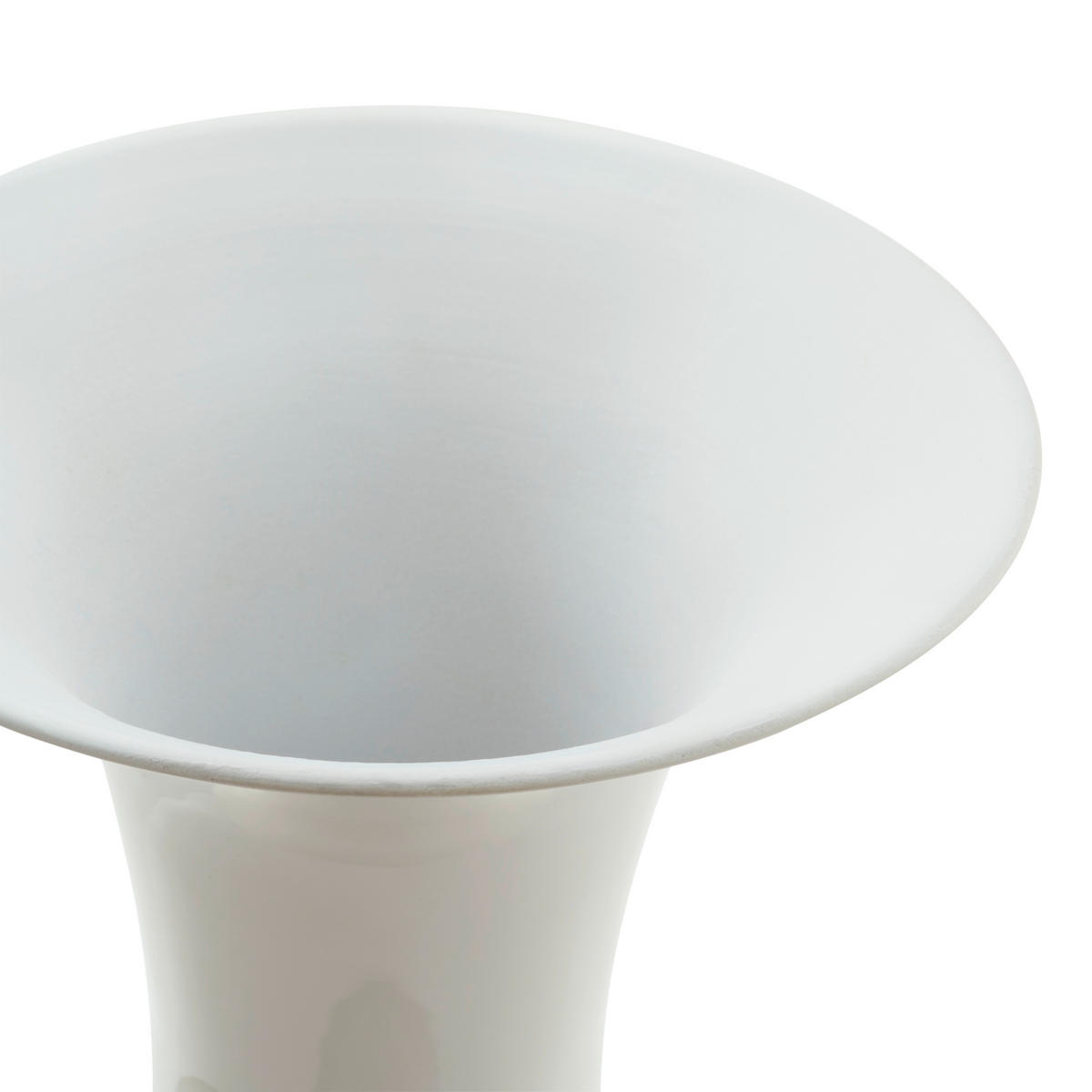 VAS 56 cm  - vit, Trend, metall (25/56cm) - Ambia Home