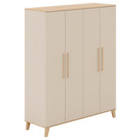  KINDERKLEIDERSCHRANK MALIO Beige, Naturfarben  - Beige/Naturfarben, Design, Holzwerkstoff (164/202,9/55,6cm) - Paidi