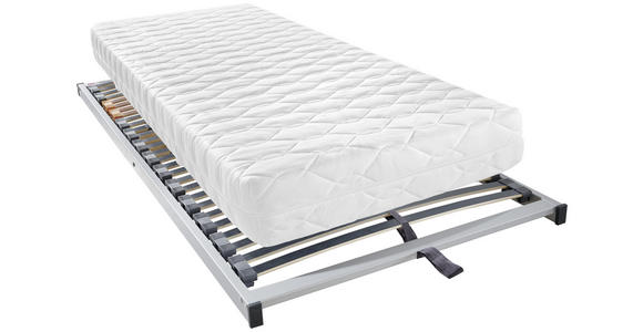 MATRATZENSET 90/200 cm - Silberfarben, Basics, Holz (90/200cm) - Sleeptex
