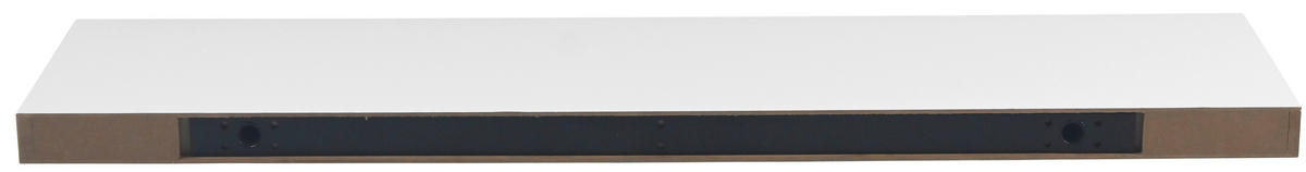 WANDBOARD Weiß  - Weiß, Basics, Papier/Holzwerkstoff (90/3,8/23,5cm) - Boxxx