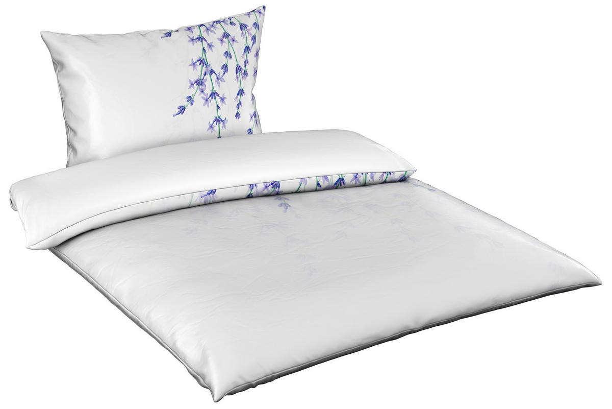 POSTELJINA SA DVA LICA LAVANDER 140/200 cm saten višebojna  - višebojna, Konvencionalno, tekstil (140/200cm) - Esposa