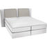BOXSPRINGBETT in Grau, Weiß - Alufarben/Weiß, KONVENTIONELL, Kunststoff/Textil (160/200/cm) - Bentley BOXSPRINGBETT in Grau, Weiß - Alufarben/Weiß, KONVENTIONELL, Kunststoff/Textil (160/200/cm) - Bentley