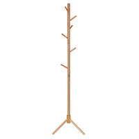 KLEIDERSTÄNDER in Buchefarben 45/45/174 cm   - Buchefarben, Design, Holz (45/45/174cm) - MID.YOU