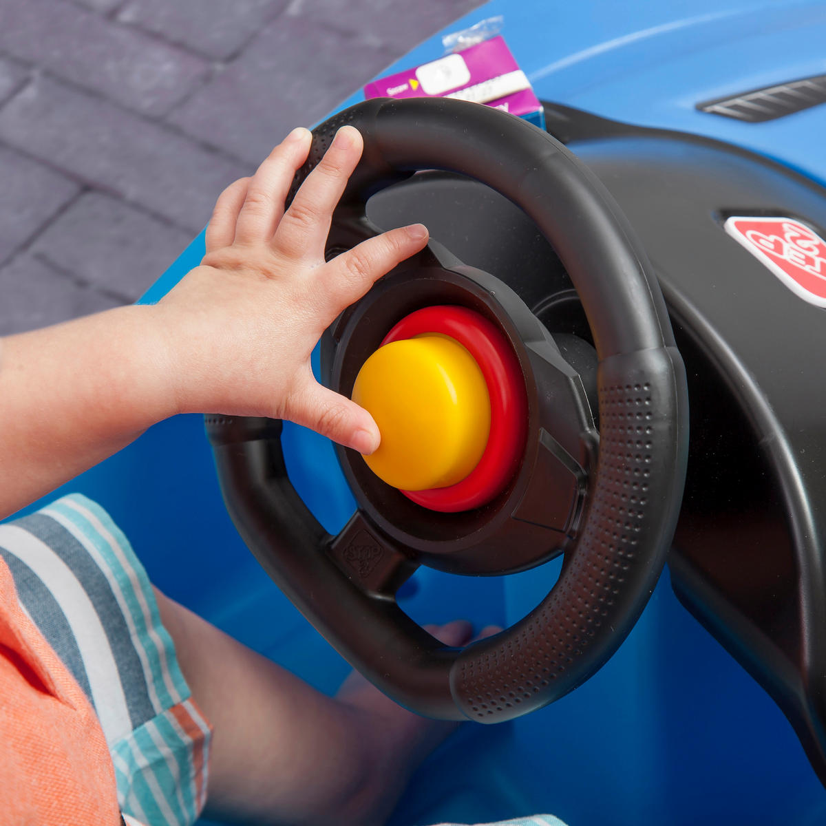 KINDERAUTO - Blau, KONVENTIONELL, Kunststoff (50,2/90,8/121cm) - Ambia Garden