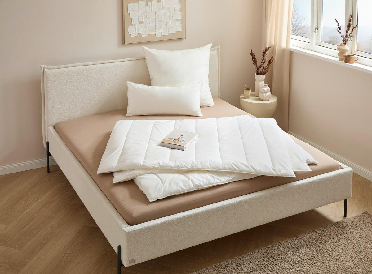 GANZJAHRESDECKE  Vegan Dream  135/200 cm   - Weiß, Basics, Textil (135/200cm) - Centa-Star