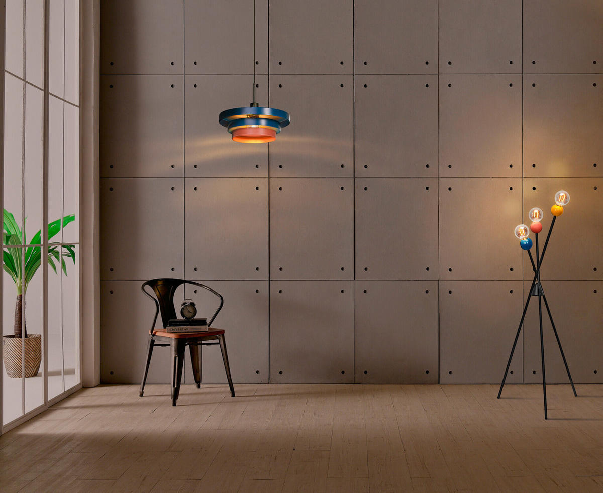 PENDELLEUCHTE 40/136 cm   - Rosa, KONVENTIONELL, Metall (40/136cm) - Ledvance