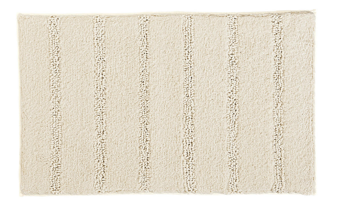 KUPAONSKI TEPIH bež  MONROVIA  - bež, Konvencionalno, tekstil (60/100cm) - Kleine Wolke