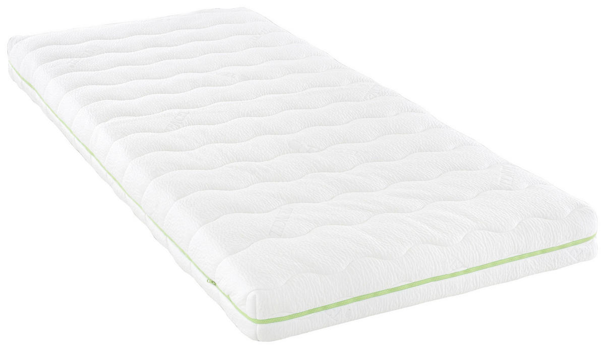 JUGENDMATRATZE 90/200 cm Höhe ca. 14 cm  - Weiß, Basics, Textil (90/200cm) - Träumeland