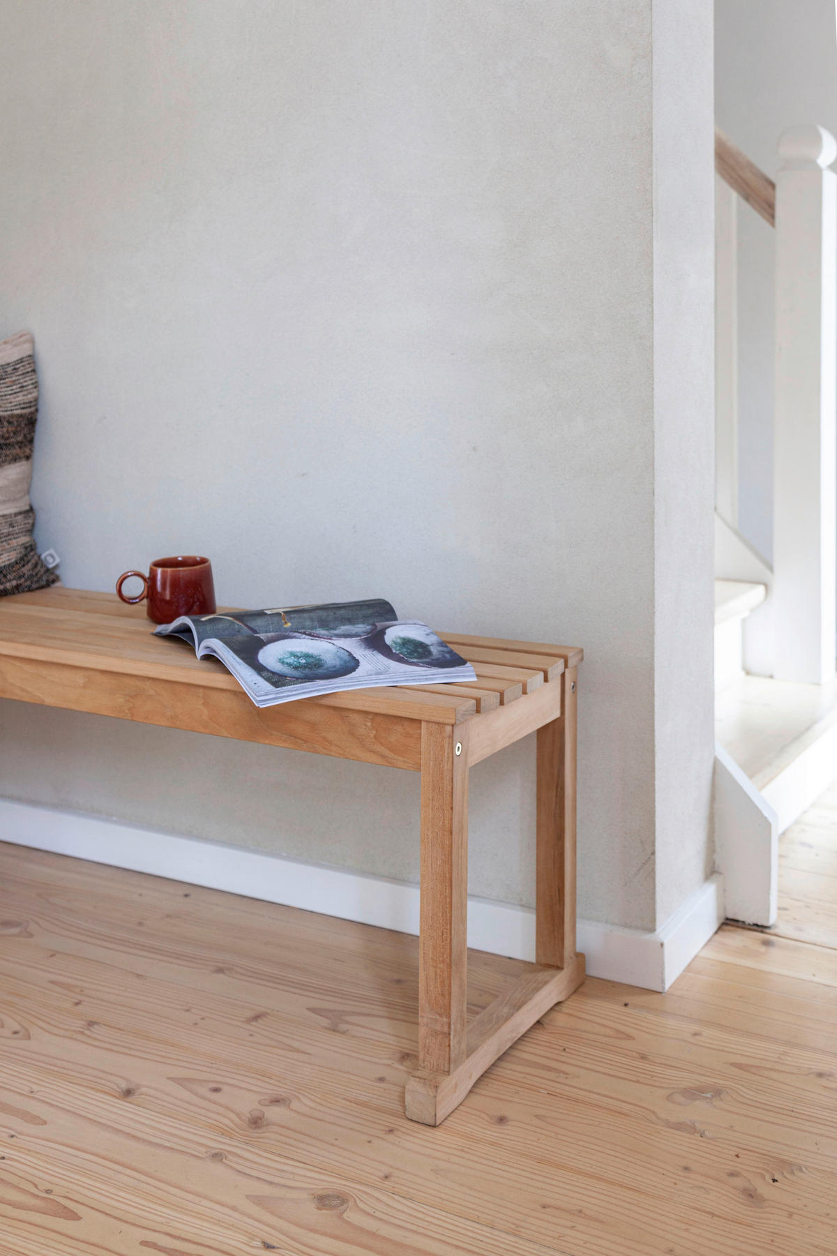 SITZBANK 120/43/40 cm Teakfarben Teakholz vollmassiv  - Teakfarben, KONVENTIONELL, Holz (120/43/40cm) - MID.YOU