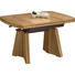 COUCHTISCH Eiche furniert Eichefarben - Eichefarben, KONVENTIONELL, Metall (90(130,5)/65/56-75cm) - Venda