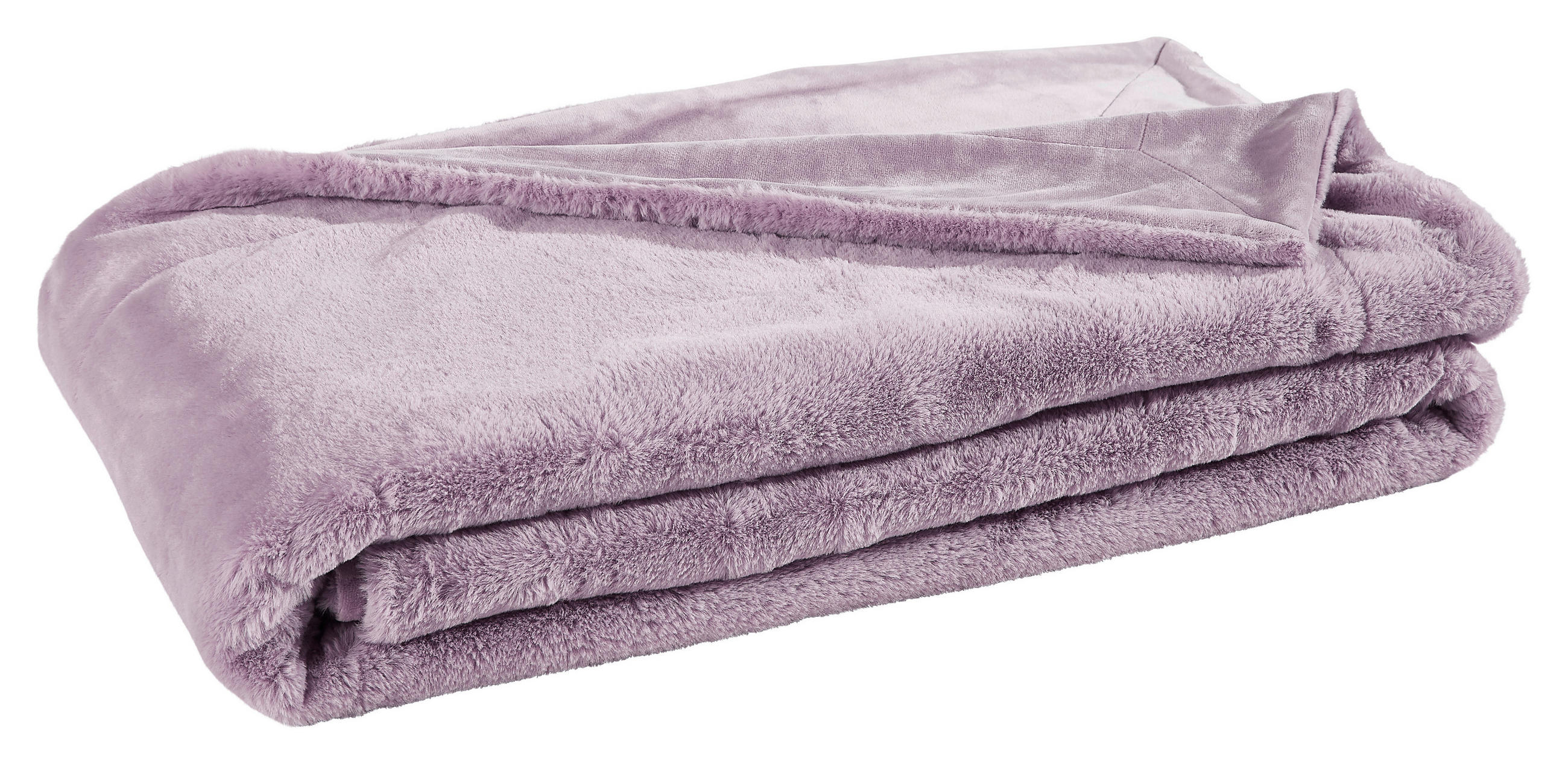 FELLDECKE Yukon 150/200 cm - Lila, Design, Textil (150/200cm) - Novel