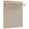 GARDEROBENPANEEL  in 83/109/29 cm  - Sandfarben/Eichefarben, Design, Holz/Holzwerkstoff (83/109/29cm)