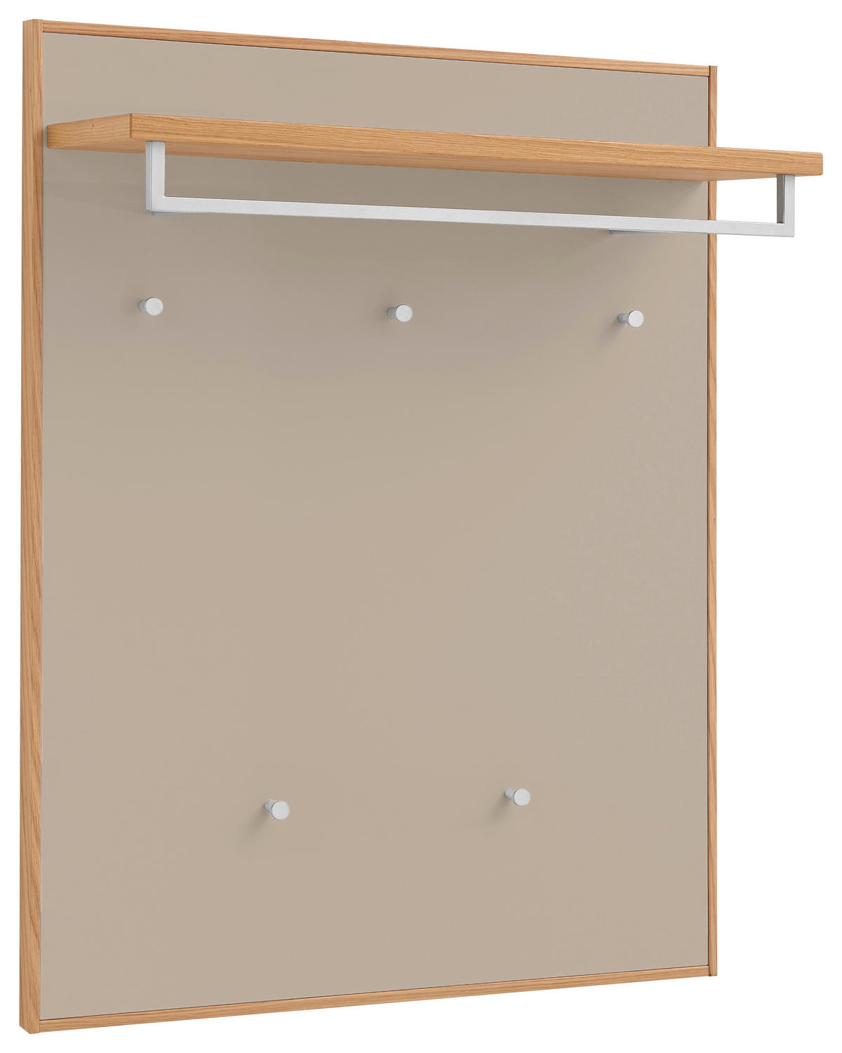GARDEROBENPANEEL  in 83/109/29 cm  - Sandfarben/Eichefarben, Design, Holz/Holzwerkstoff (83/109/29cm)