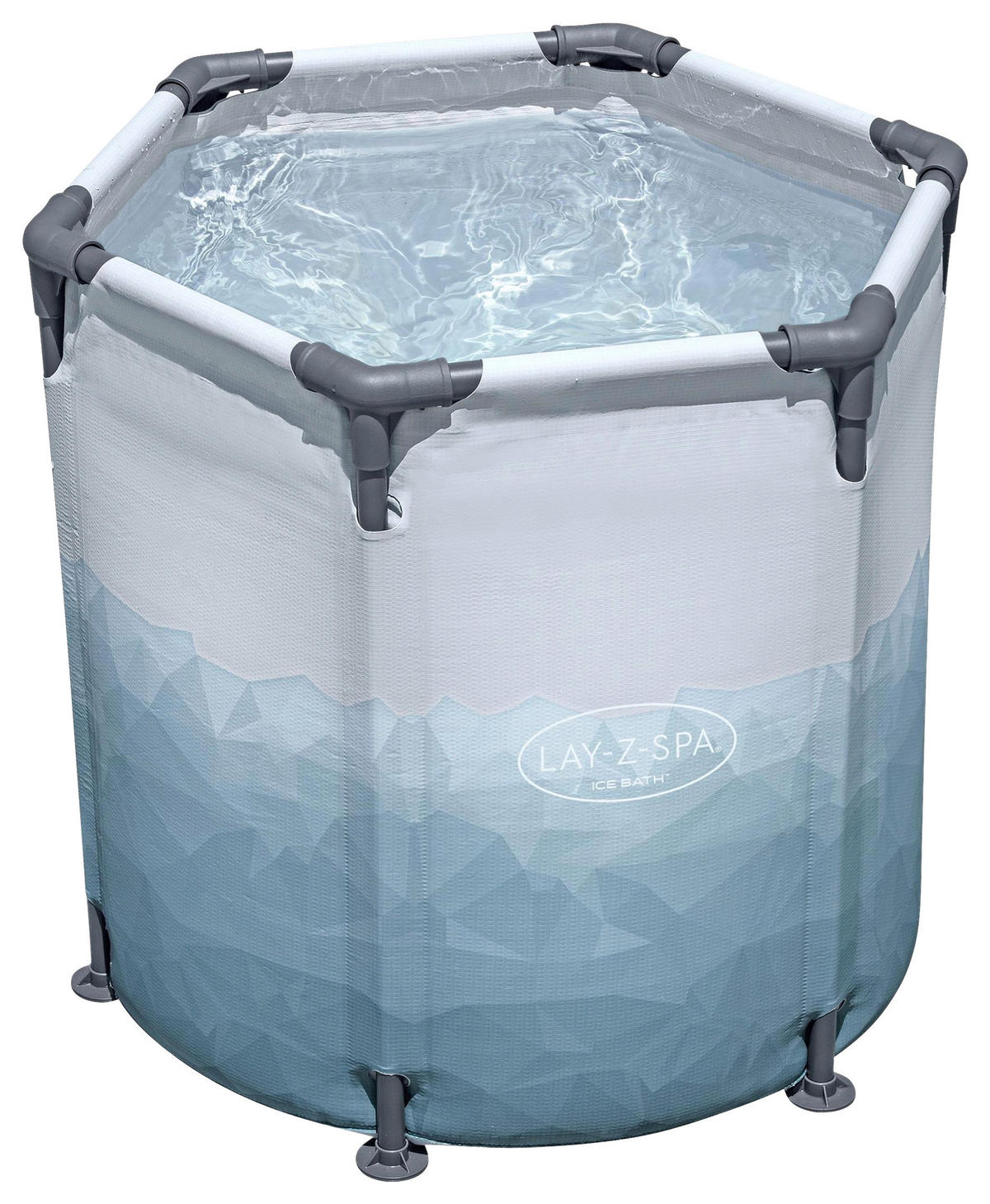 BADEFASS 90/80 cm  - Hellblau, KONVENTIONELL, Kunststoff/Metall (90/80cm) - Bestway