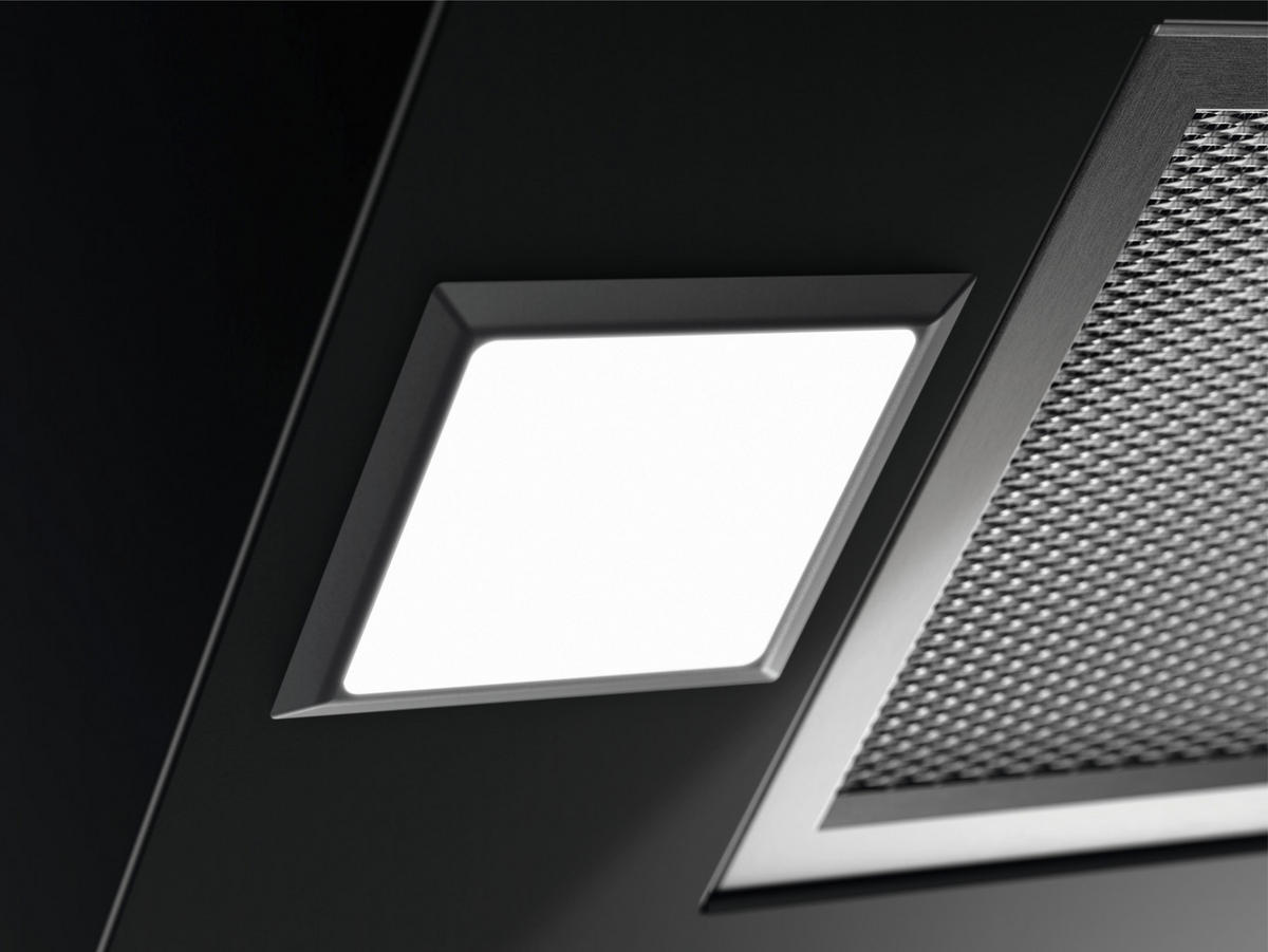 DUNSTABZUGSHAUBE LFV439K  - Schwarz, Basics, Glas/Metall (89,8/95,3/39,6cm) - Electrolux