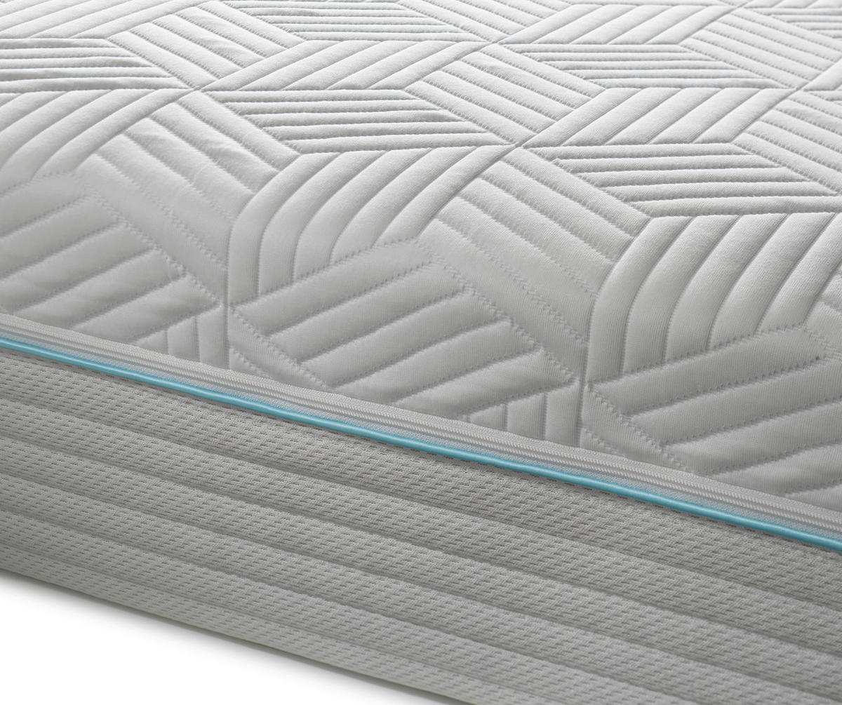 GEL-TASCHENFEDERKERNMATRATZE 80/190 cm Höhe ca. 26 cm 7 -Zonen - Weiß, Basics, Textil (80/190cm) - Dieter Knoll