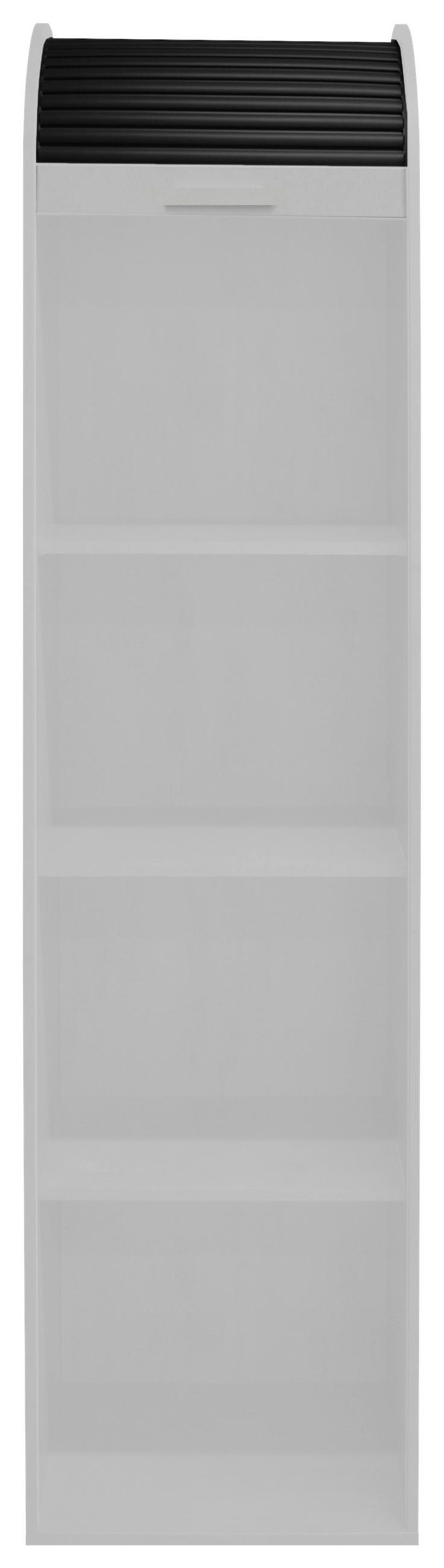 AKTENSCHRANK Graphitfarben, Hellgrau  - Hellgrau/Graphitfarben, MODERN, Holzwerkstoff/Kunststoff (46/192/44cm) - Livetastic