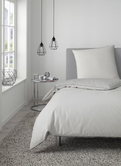 WENDEBETTWÄSCHE E-Luca Renforcé 140/200 cm  - Hellgrau/Grau, KONVENTIONELL, Textil (140/200cm) - Esprit