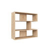 BÜCHERWAND  94/89/30 cm Eichefarben  - Eichefarben, Design, Holzwerkstoff (94/89/30cm) - Livetastic