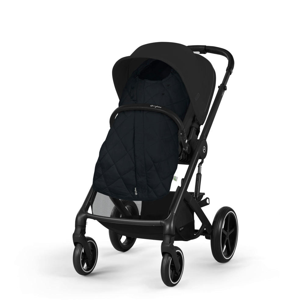 KINDERWAGEN  Balios S Lux  Moon Black  - Schwarz, Basics, Textil/Metall (91/60/110cm) - cybex GOLD