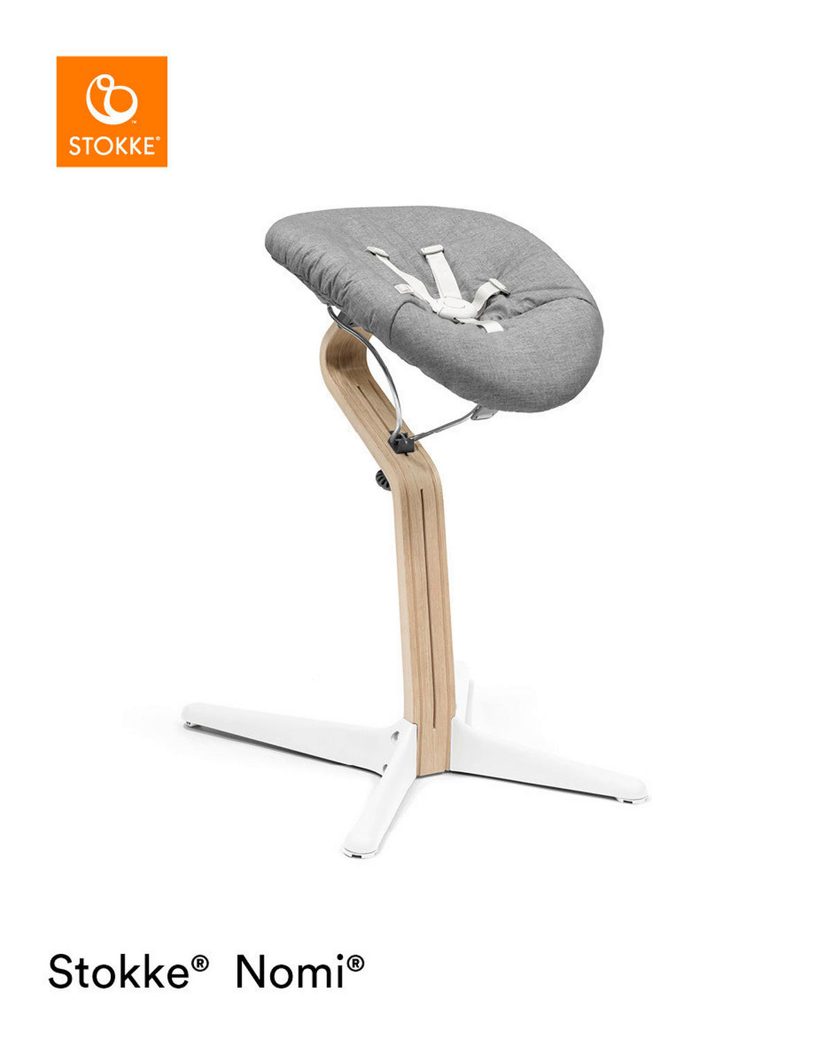 HOCHSTUHL Nomi Naturfarben, Weiß  - Naturfarben/Weiß, Basics, Holz (52/83.50/59cm) - Stokke