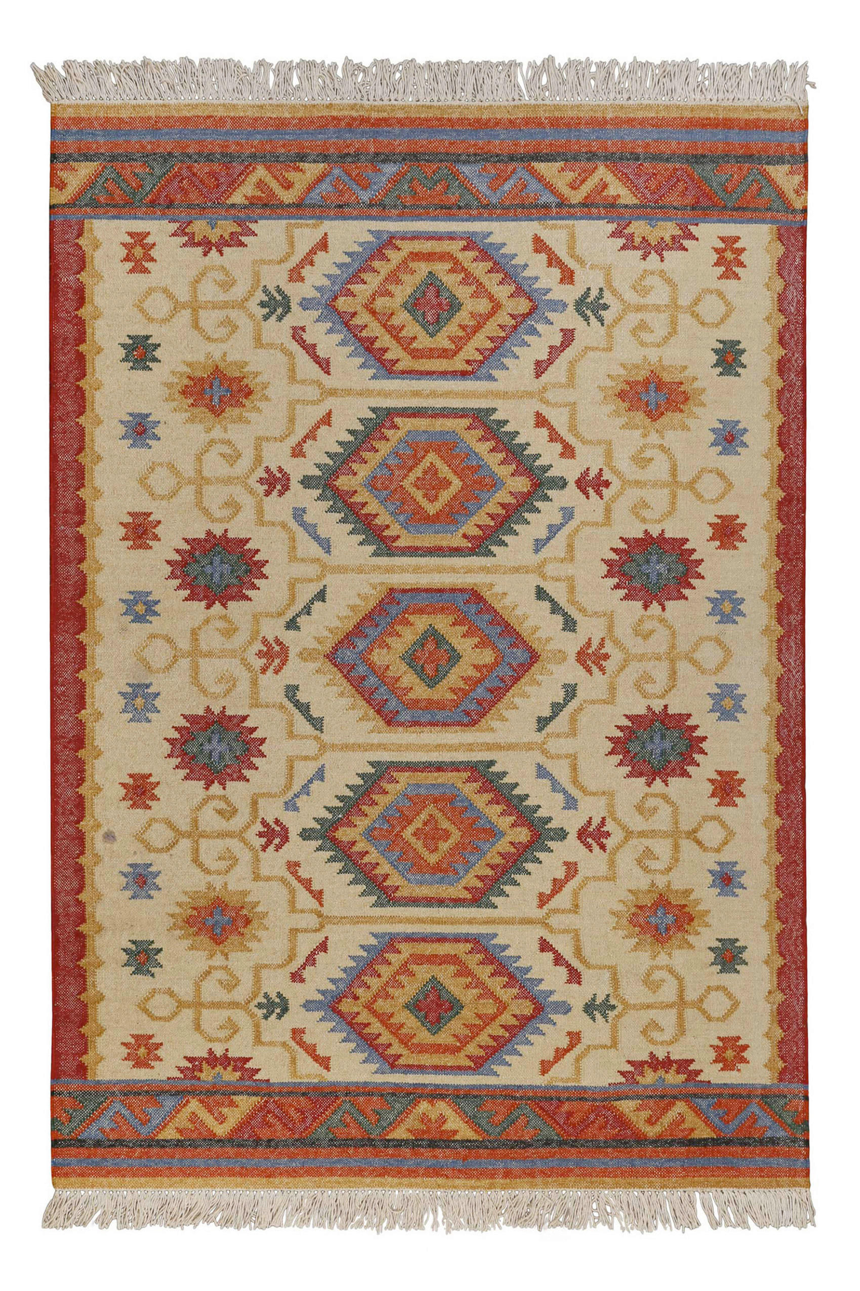 Wecon Home Handwebteppich Valere Mehrfarbig 300x400 cm