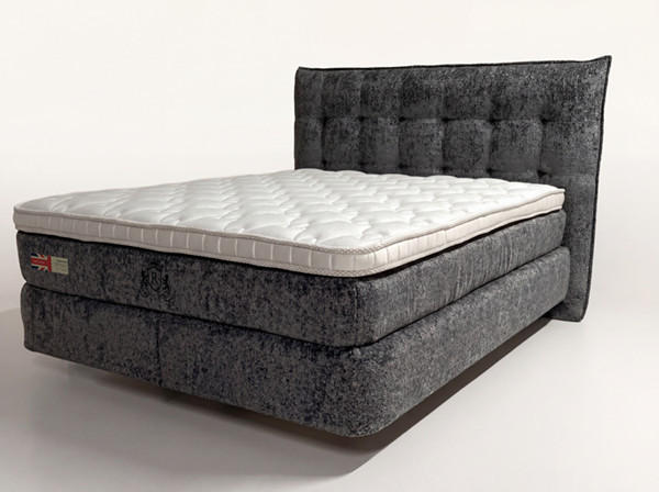 Pat Boxspring, 180/200 cm, antracit
