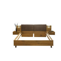 ZOSTAVA S POSTEĽOU, 180/200 cm, farba duba - farba duba, Modern, kompozitné drevo (180/200cm) - Carryhome