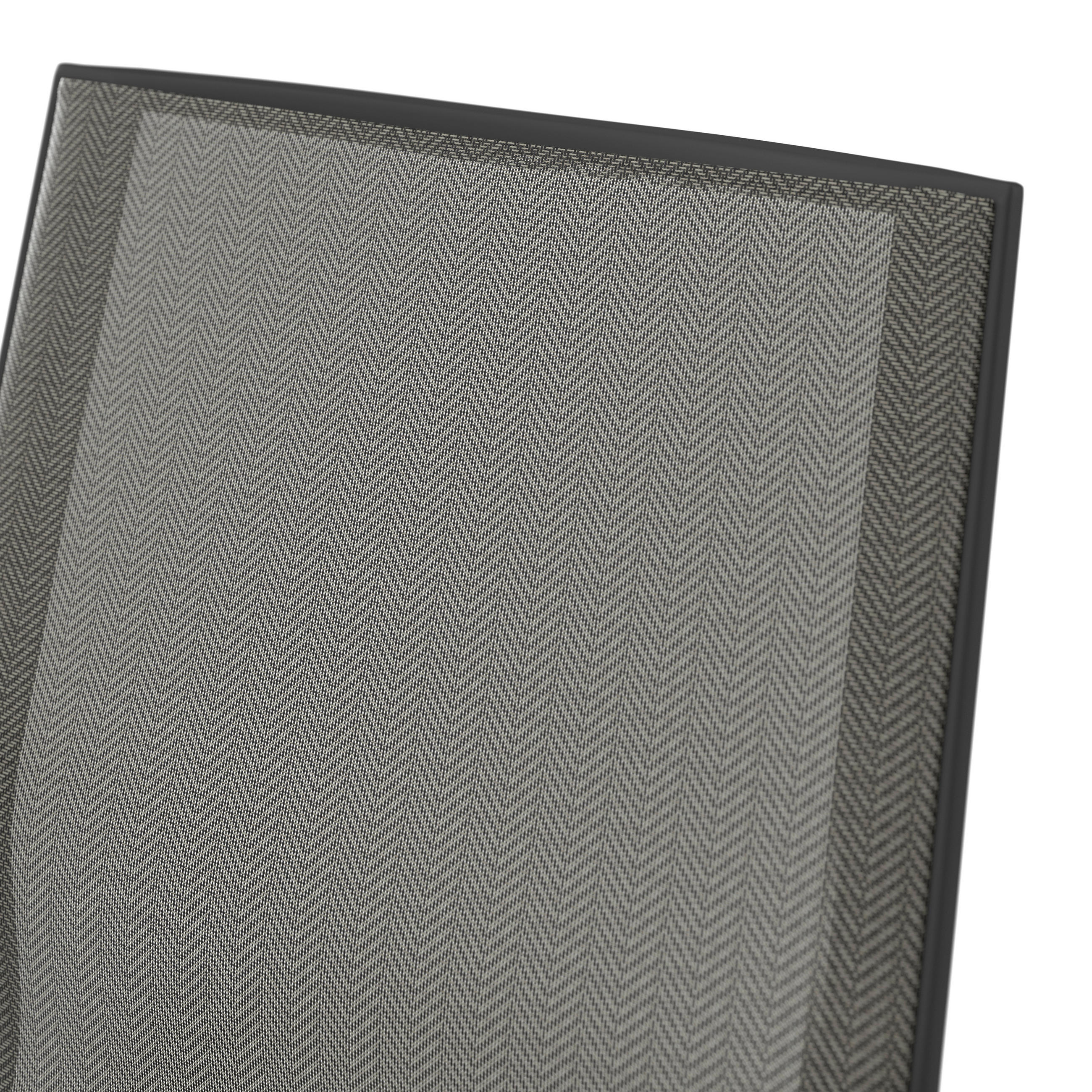STAPELSESSEL Teakholz Aluminium Anthrazit  - Anthrazit/Teakfarben, Design, Holz/Textil (57,5/88/67cm) - Amatio