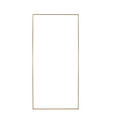 WANDSPIEGEL 100/200/2,5 cm    in rechteckig  - Goldfarben, Trend, Glas/Holzwerkstoff (100/200/2,5cm) - Landscape